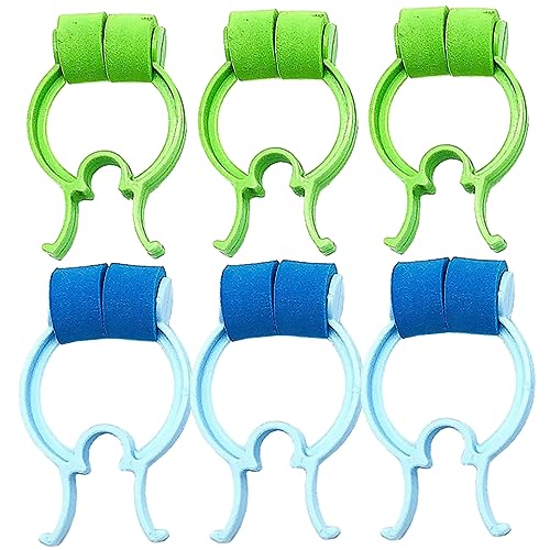HAPINARY Breathing Exercise Nose Clips Stop Nosebleeds Fast 6 Pack Nasal Strips for Nosebleed Relief