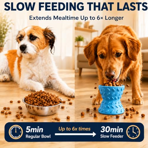 Image of Treat Dispensing Dog Toys,Interactive Puzzle Toy for Small Dogs,Slow Feeder