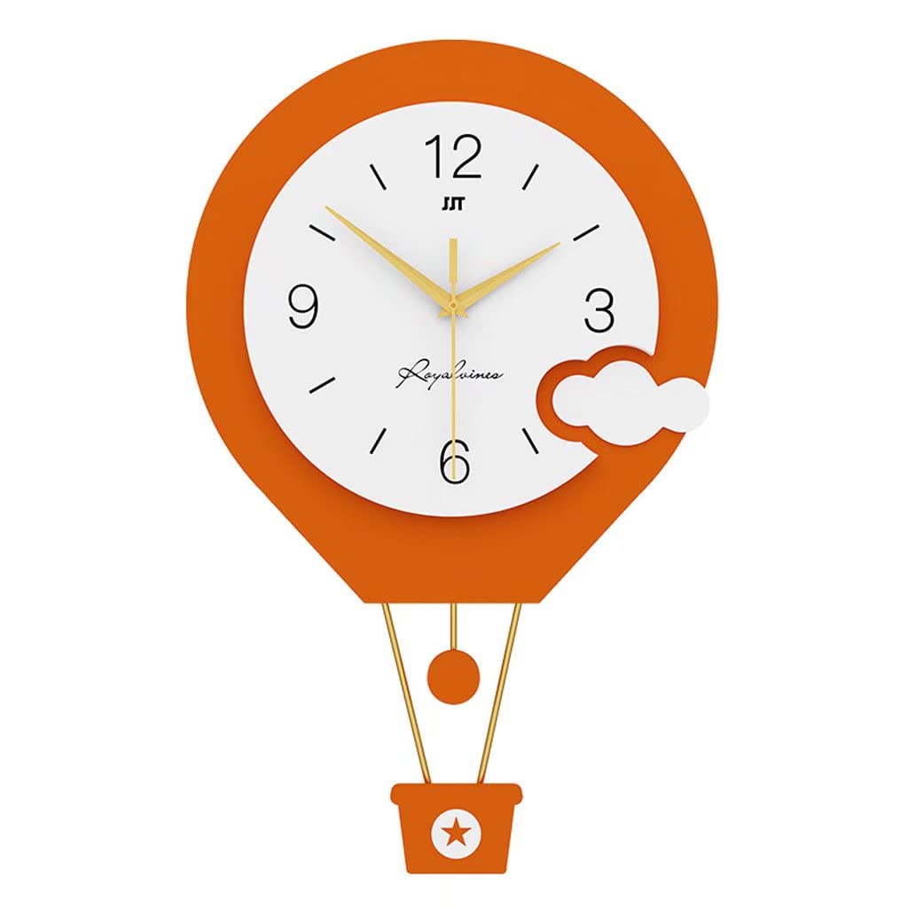 Horloge Murale Moderne ronde facile à lire et sans bruit pour en finir avec le tic-tac