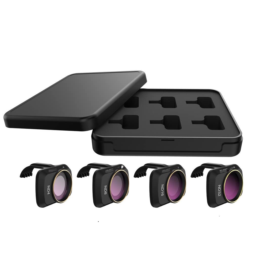 Para DJI Mavic Mini 2 Filtro de lente de cámara MCUV ND4 ND8 ND16 ND32 CPL ND/PL Kit de filtros para DJI Mavic Mini/Mini SE Drone Accesorios Accesorios (Color: ND4 8 16 32)