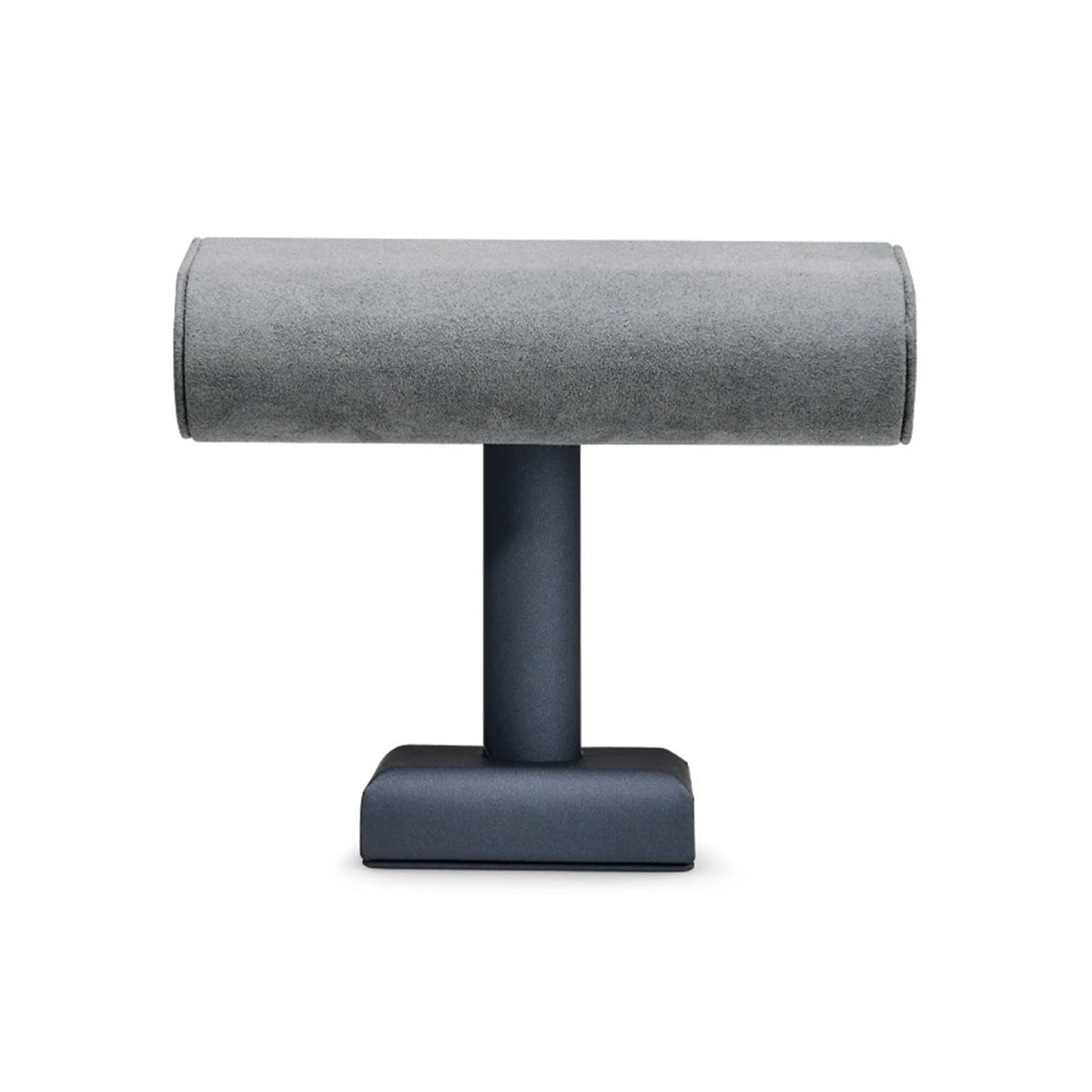 ZWCSHUU Watch Stand Watch Display Stand Leather Bracelet Holder with Microfiber Jewelry Organizer Rack T Shape Storage(PU05102)
