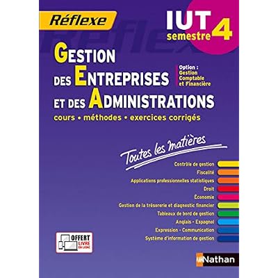 Gestion des entreprises et des administrations Semestre 4 IUT Opt CF-Toutes les mati&egrave;res N 32 - 2016