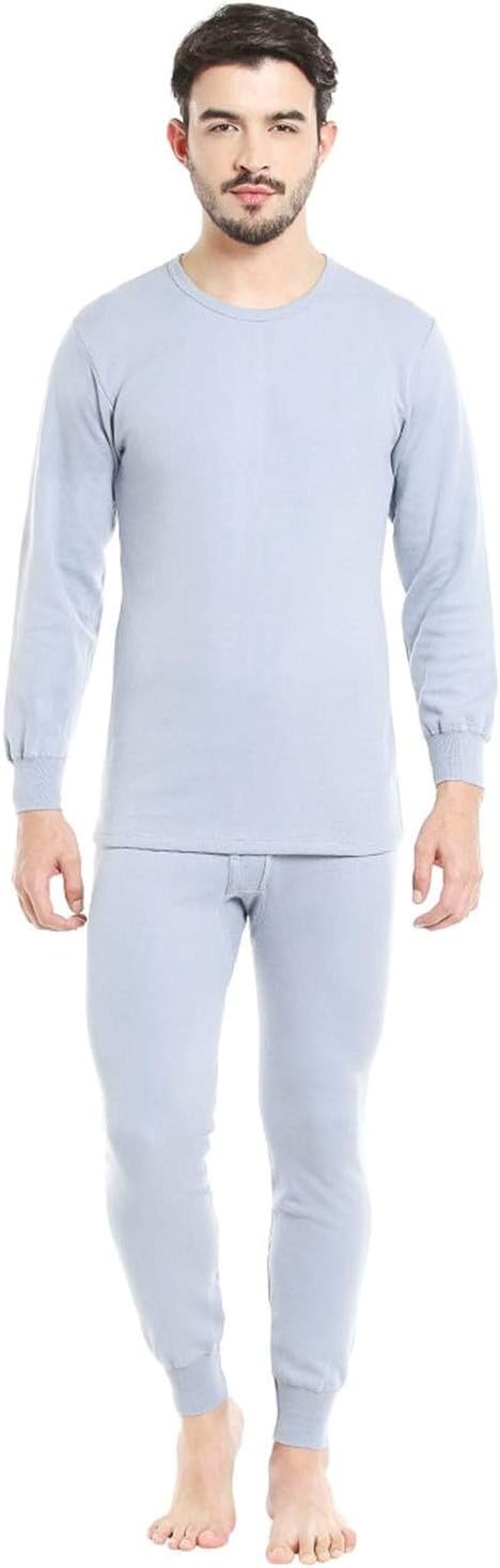 BYCMEN'S INNER FULL BODY THERMAL SET - LIGHT GREY