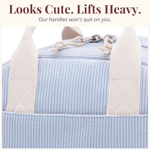 Image of LOVELYWIND Lunch Box for Women Cute Lunch Bags for Women Lunch Tote Bags Reusable Insulated Lunch Box Large Capacity Reusable Insulated Cooler for Work or Travel Gifts or Beach