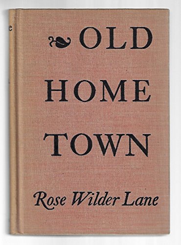Old Home Town B0006AMYRQ Book Cover