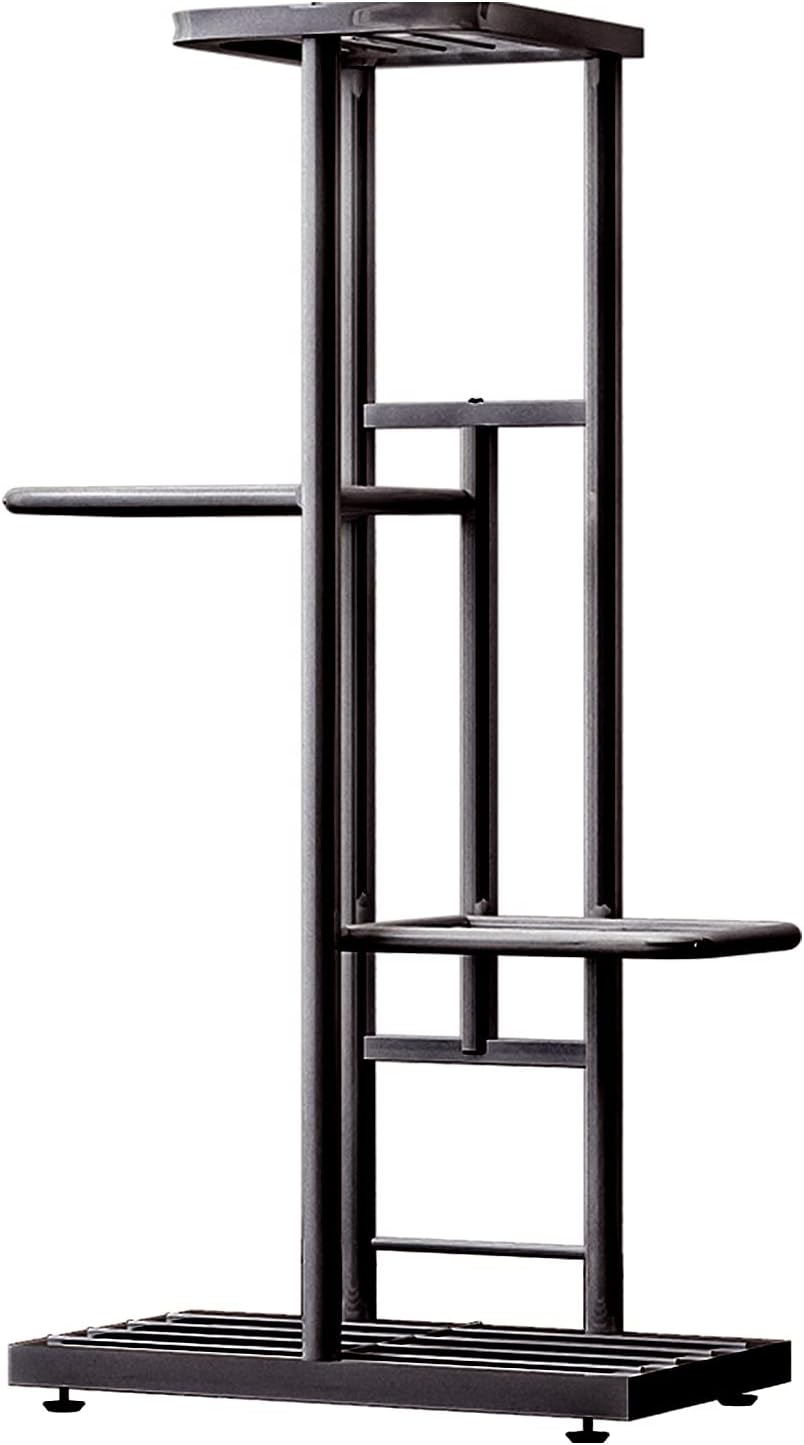 4-Tier Display Shelf Flower Pots Rack Plant Stand Potting Ladder Planter Stand Heavy Duty Storage Shelving Rack for Potted Pl