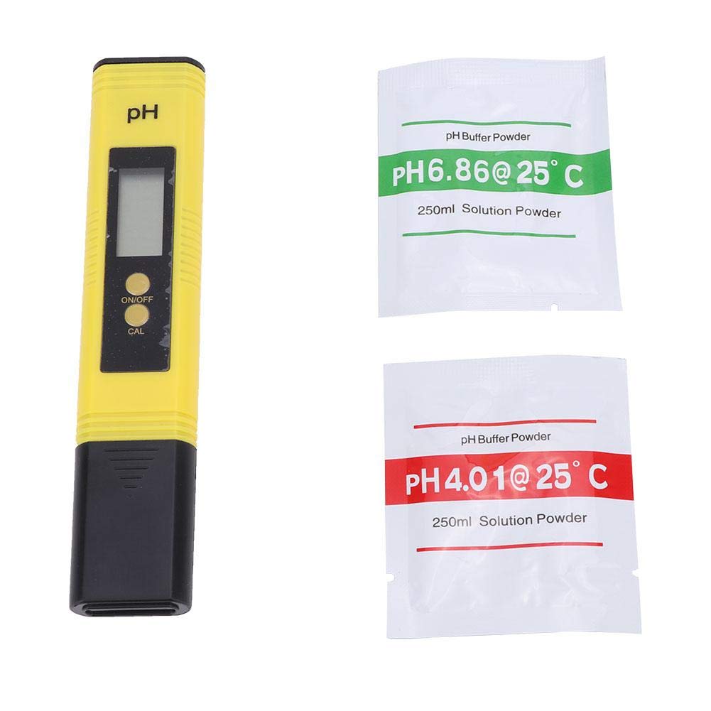Buy Alomejor PH Meter 7Pros High Accuracy Pen Type Water Quality Tester 6 pH Buffer Powder