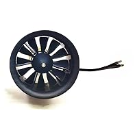Vista 1 de CW 1.969 in Ventilador conducido 5000KV Motor 12-Blade CW Positivo 1.969 in EDF Ventilador para avión RC Ventilador conducido EDF Jet Aircraft