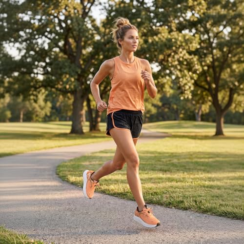 Image of JACKSHIBO Wide Toe Box Shoes Women Zero Drop Arch Support Wide Sneakers