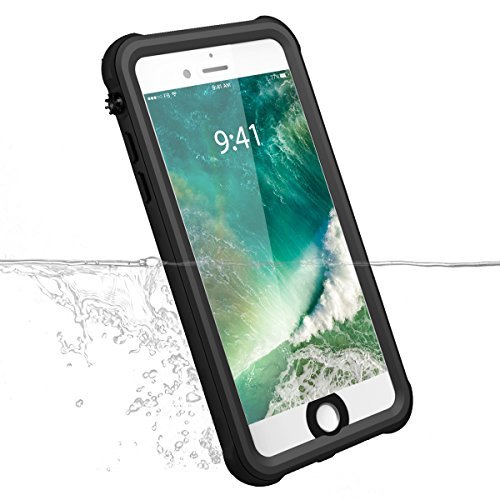 vcloo Waterproof Case for iPhone 7 Plus/6.6ft, Underwater Case for 7 Plus, Dustproof, Snow Proof, Shock Proof, Heavy Duty Protective Slim Carrying Case Cover Protector for iPhone 7 Plus/5.5