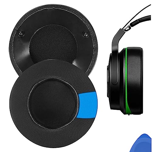 Geekria Sport Cooling Gel Replacement Ear Pads for Razer Thresher Ultimate, Thresher 7.1, Thresher Tournament Edition Headphones Ear Cushions, Headset Earpads, Ear Cups Cover Repair Parts (Black)