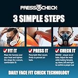 JSP PressToCheck P3 Dust Filters, Compatable with JSP Force 8 Mask (BMN990-001-700) - Image 7