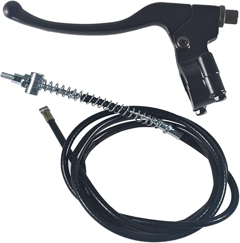 JOIQEXJ Kit de palanca de freno de mango izquierdo de 0.866in para Coleman CT200U CT200U-EX BT200X para piezas de moto Baja Warrior Heat MB165 MB200