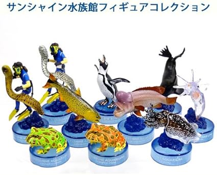 Amazon カプセル サンシャイン水族館フィギュアコレクション 全10種セット フィギュア ドール 通販