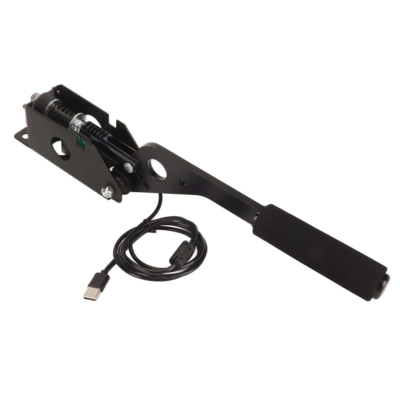 64-bitowy Hamulec Ręczny USB SIM, Liniowy Hamulec E do Gier Wyścigowych na PC, Kompatybilny Ręczny z T500 T300, Uchwyt Kabla USB z Uchwytem