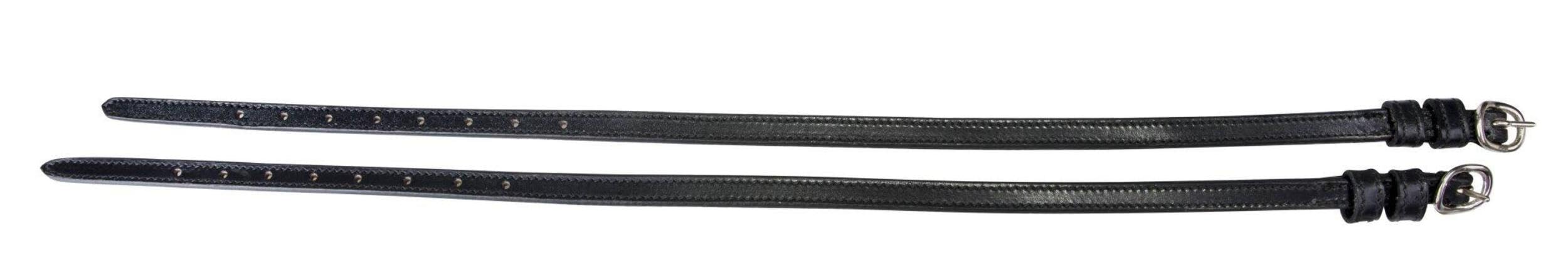 DaVinci Leather Spur Straps/Loops Dark Brown