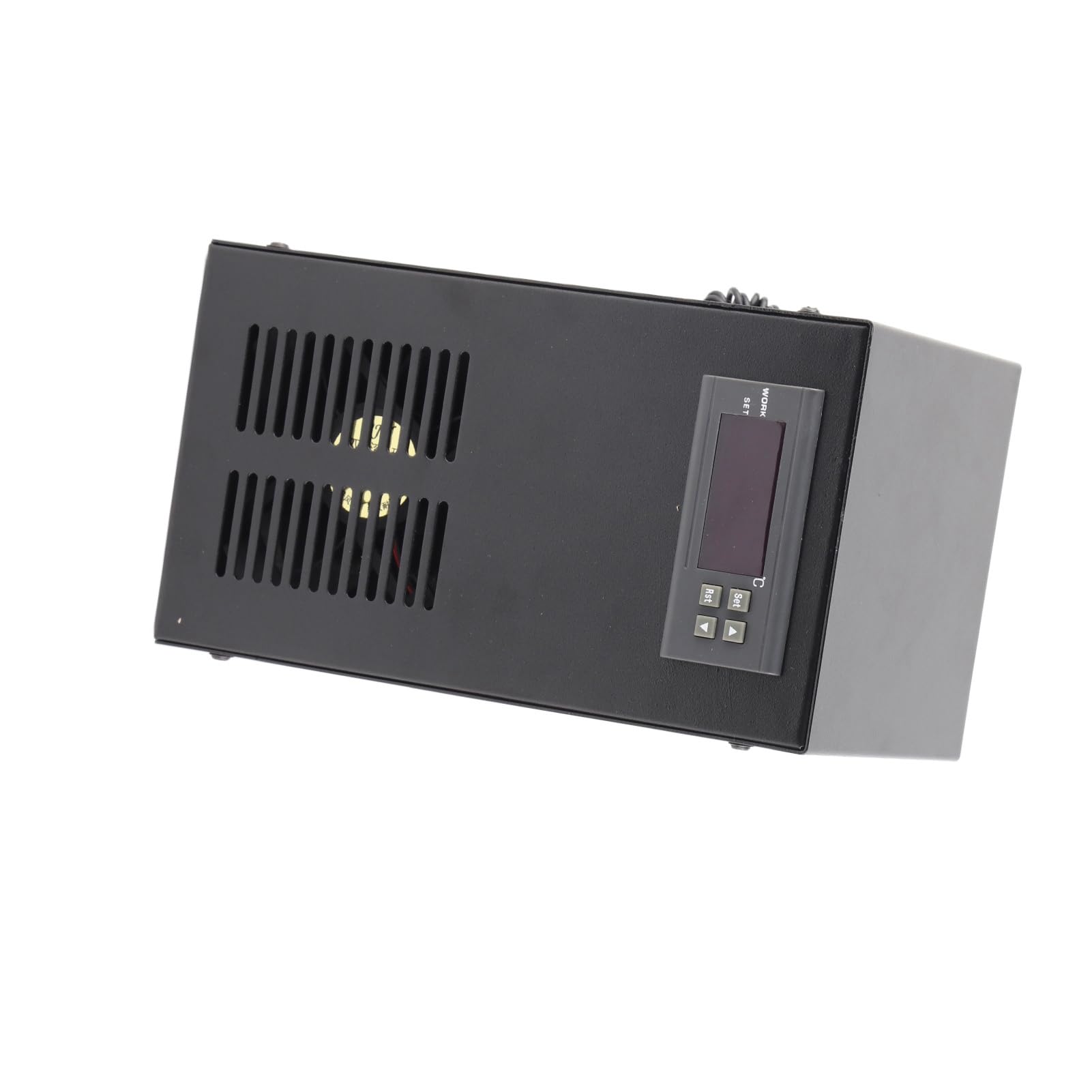 Enfriador de Acuario, de Refrigeración por Agua de 200 L/H, Enfriador Electrónico Silencioso para Pecera con Pantalla de Temperatura en Tiempo Real para Tanque de Agua Dulce y