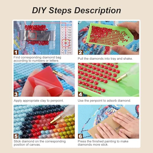 50% Off Domnpes Honeybee Diamond Art Kit for Adults DIY Craft - Image 6