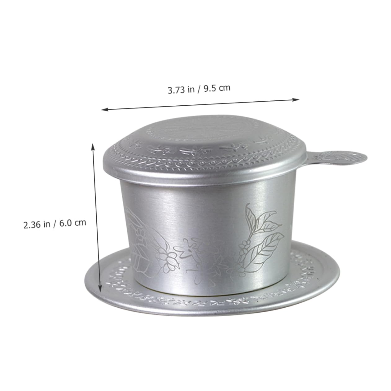 ABOOFAN Kaffeefilterpresse 5 Sets Tragbarer Kaffeefilter Offee Drip Vietnamesische Kaffeemaschine Kaffeezubehör Vietnamesischer Kaffeefilter Kaffeeliebhaber Tropfkaffeefilter Kaffeezubehör Für