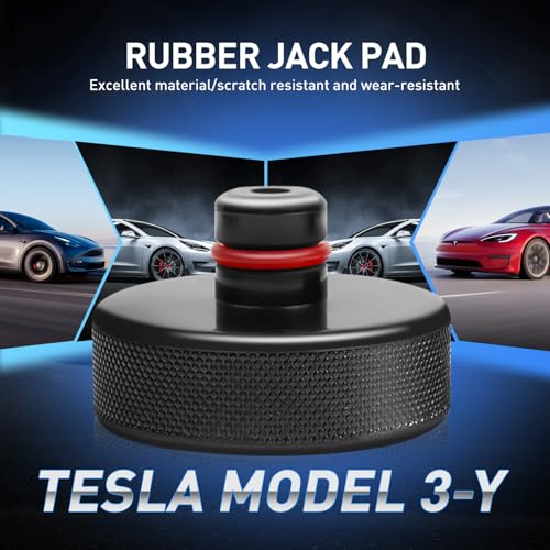 Image of Lifting Jack Pad for Tesla Model 3 /S /X /Y, 4 Pucks with Storage Case, Accessories for Tesla Vehicles