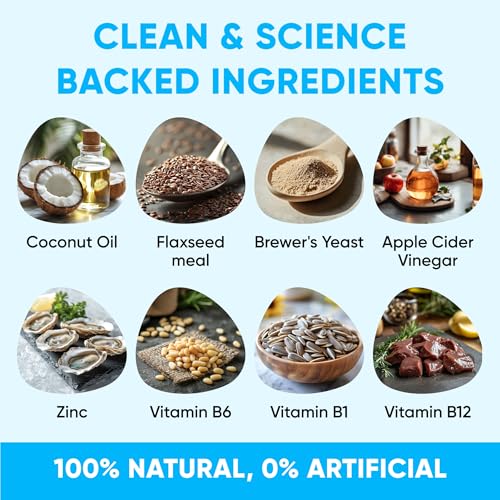 Image of Chewable Flea and Tick Prevention for Dogs - 120 Soft Chews Made in USA - Oral Flea and Tick Control Pills for Small, Medium, Large Dogs and Puppies - Skin and Coat Supplement Treats for All Breeds