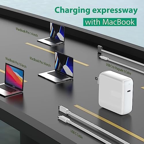 image for IFEART 96W USB C Charger for MacBook Pro 16, 15, 14, 13 inch 2025 2024