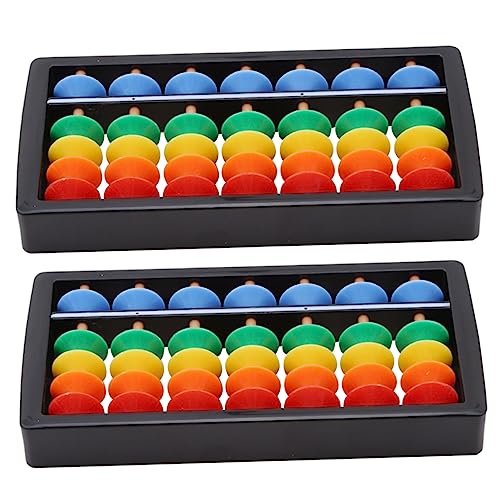TOBBOMEY 2piezas Ábaco Japones De Juguete Educativo para Aprender Matemáticas Contadores De Colores TOBBOMEY 2piezas Ábaco Japones De Juguete Educativo para Aprender Matemáticas Contadores De Colores