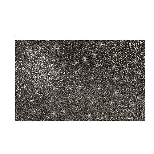 EBANKU Nail Art Hand Pad, Foldable Nail Art Table Mat Cushion Pad Hand Rest Manicure Tool Black Nail Mat