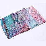 Usable: estas bufandas para damas de verano, primavera, otoño e invierno son elegantes y livianas y se pueden agregar a cualquier atuendo para mantenerse al día con las últimas tendencias de color.