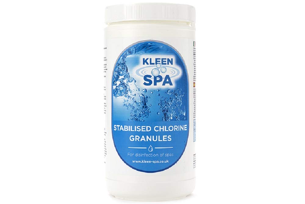 Buy KleenSpa Stabilised Chlorine Granules 1kg Hot Tub Spa & Inflatable