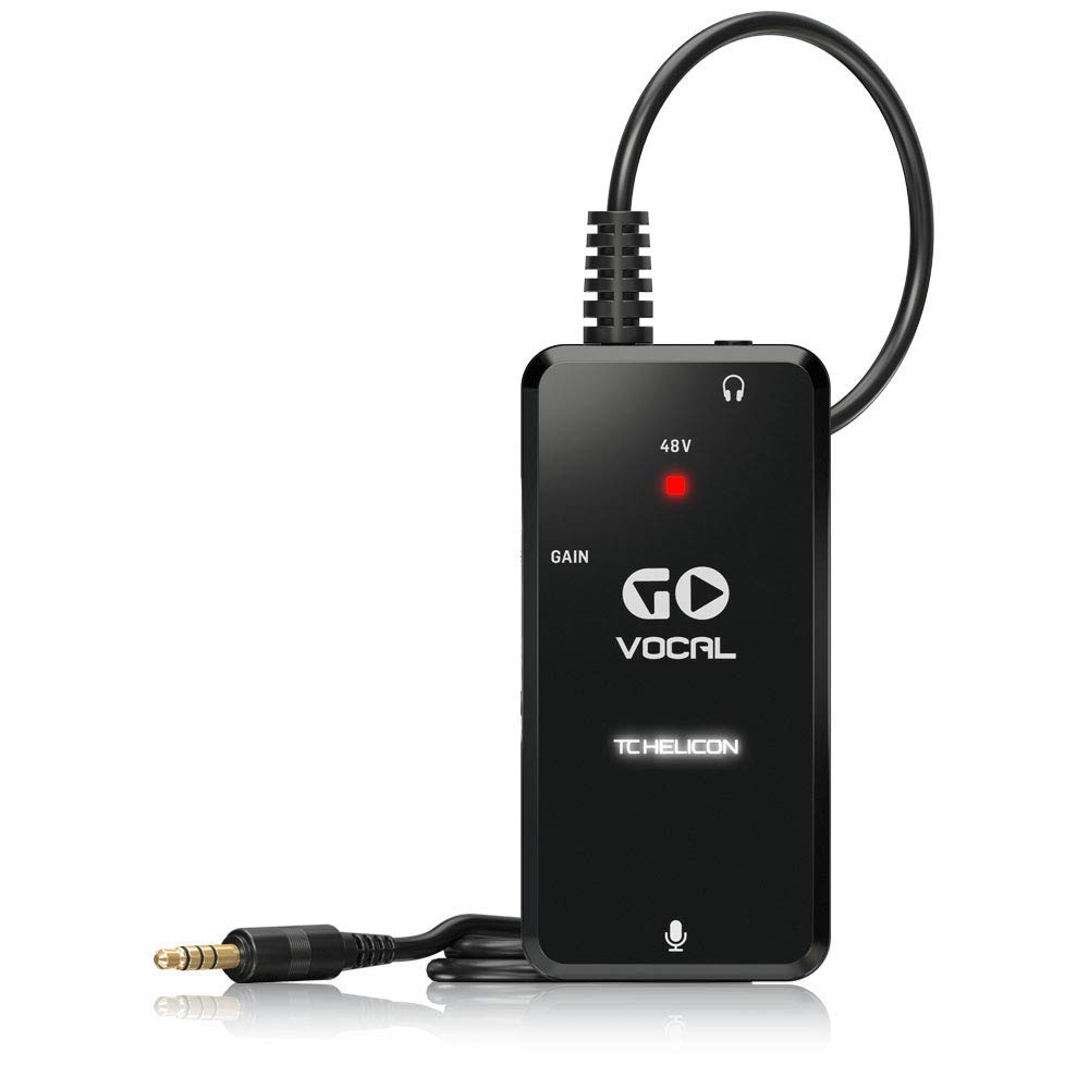 GO VOCAL Microphone Preamp for Mobile Devices, Enhanced Audio for Recording and Streaming