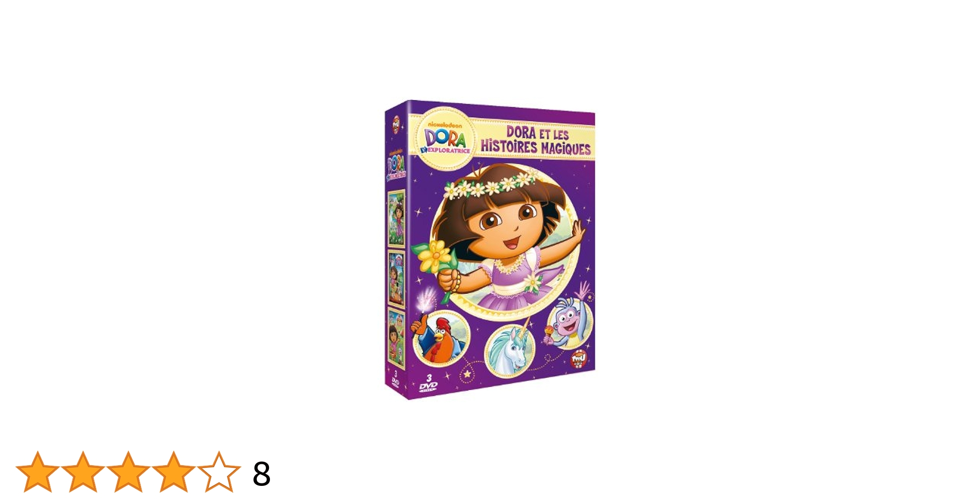 (未使用･未開封品)　Dora l&#39;exploratrice - Coffret 10 DVD - Ton coffret a secrets Dora vf3p617 Amazon.co.jp: Dora l'exploratrice - Coffret 10 DVD - Ton