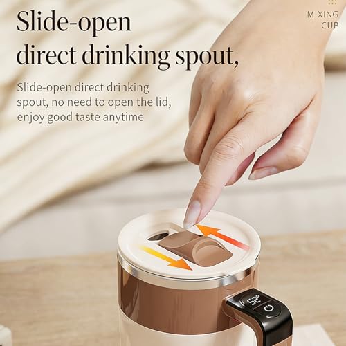 Récipient à boisson automatique anti-brûlure à température réglable écran LCD