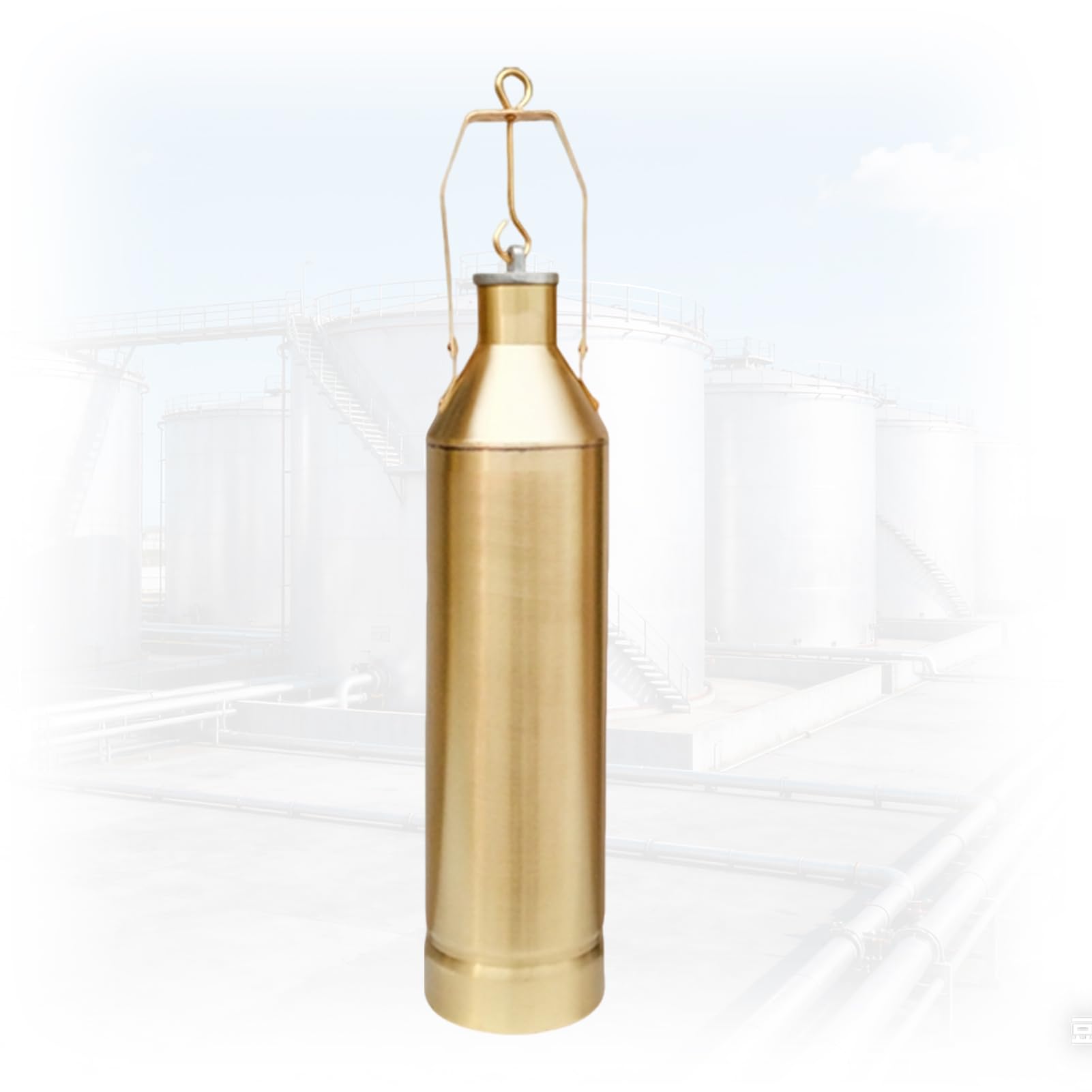 Kit d'extraction d'échantillons d'huile portatif en laiton de 500 ML pour fluides