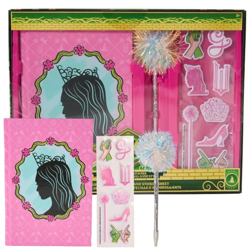 Journal intime Wicked Glinda, le coffret cadeau parfait pour fans de papeterie