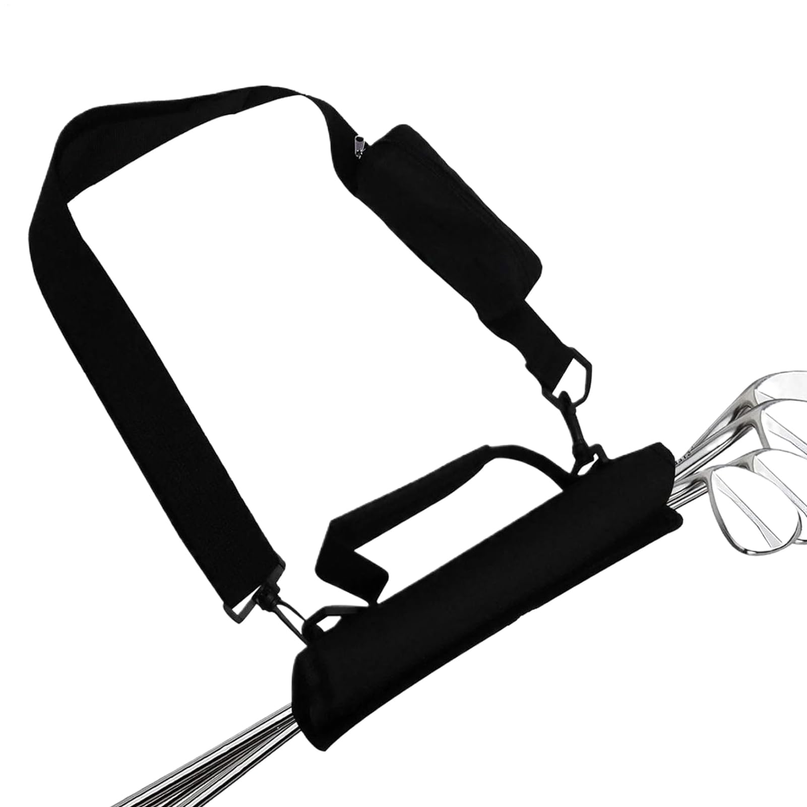 Bolsa De Golf Ligera | Bolsas De Golf Portátiles | Impermeable Y Plegable con Capacidad para 8-10 Palos Destinada A Entrenamiento En Interiores Deportes De Campo Y Estudiantes Atletas