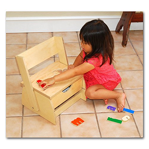 Stepnstorenamepuzzlestool  Urban Country Home Decor Step n store name puzzle stool  urban country home decor