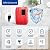 Tankless Electric Water Heater, 110V 3000W Under Sink On Demand Instant Hot Water Heater for Kitchen Bathroom Washing (Red)