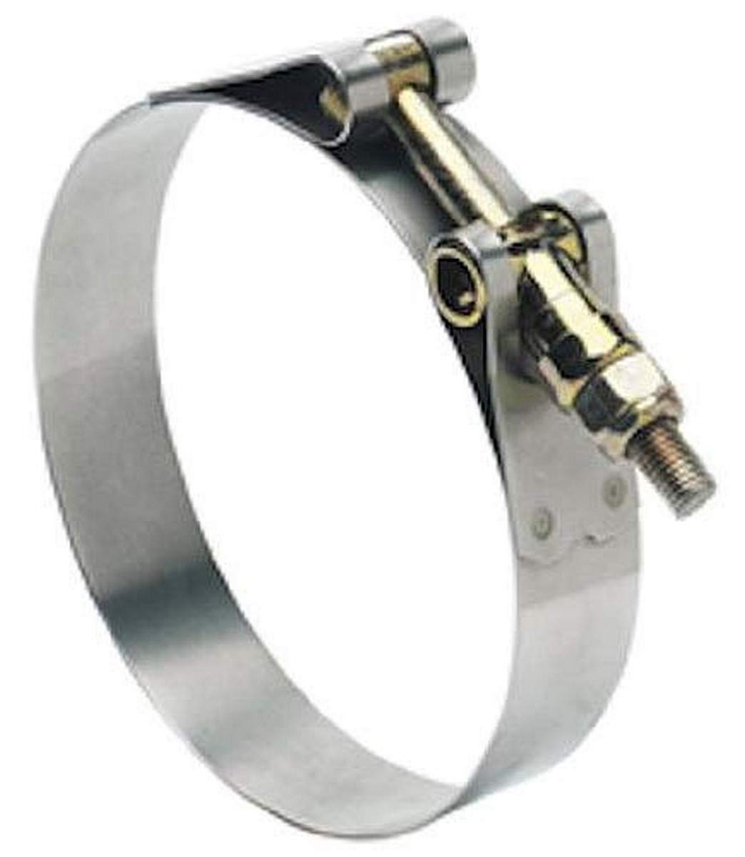 Ideal Tridon 300100188051 Stainless Steel 30010 Series 201/301 T-Bolt Hose Clamp, Heavy Duty, 28 SAE Size, 44.5 mm - 50.8 mm Hose OD Range