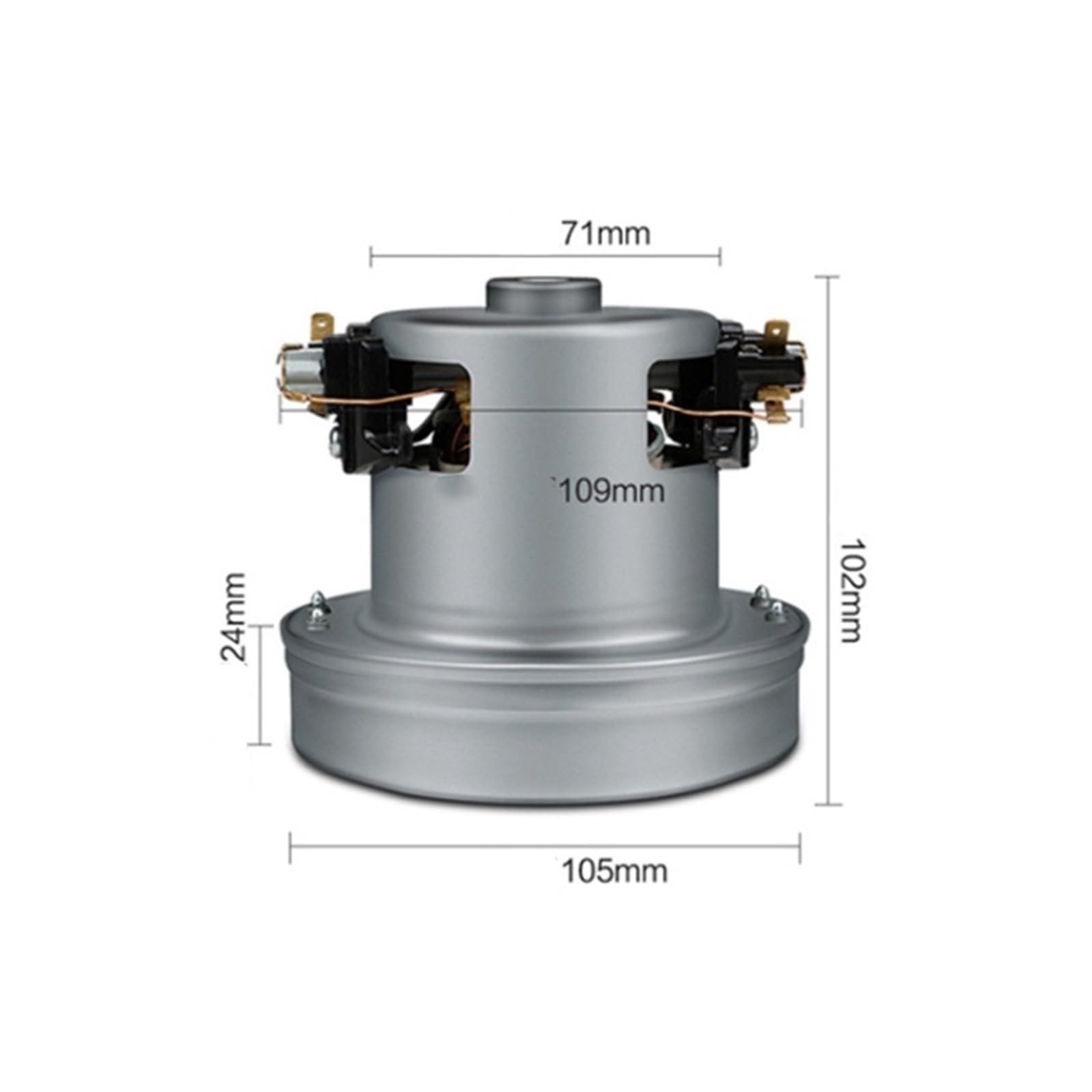 Motor De Aspiradora Universal Y21A, 1200W, 105mm De Diámetro, Kit De Repuesto De Piezas De Accesorios For Aspiradora