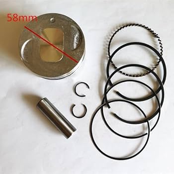 Amazon | ピストンキット 58 ミリメートルフィットスバルロビン
