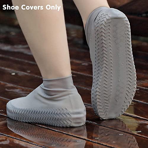 Wwdz 3 Color Rubber Boot Reusable Waterproof Rain Shoes Cover Silicone Shoes Unisex Boot Accessories Overshoes Cover #TOP2