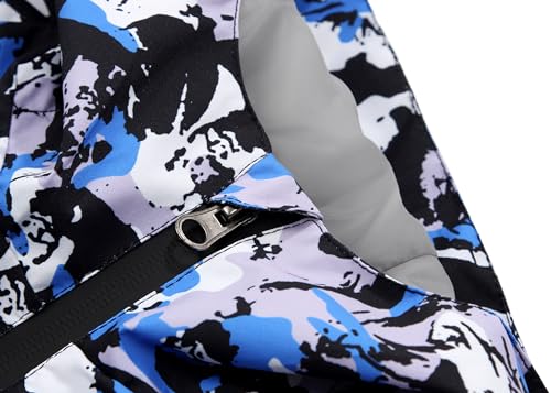Image of Boys Girls Rain Jackets Lightweight Waterproof Hooded Raincoat Lined Windbreakers for Kids