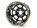 Aero Race Wheel 51-180550 15X8 5IN WIDE 5 BLACK
