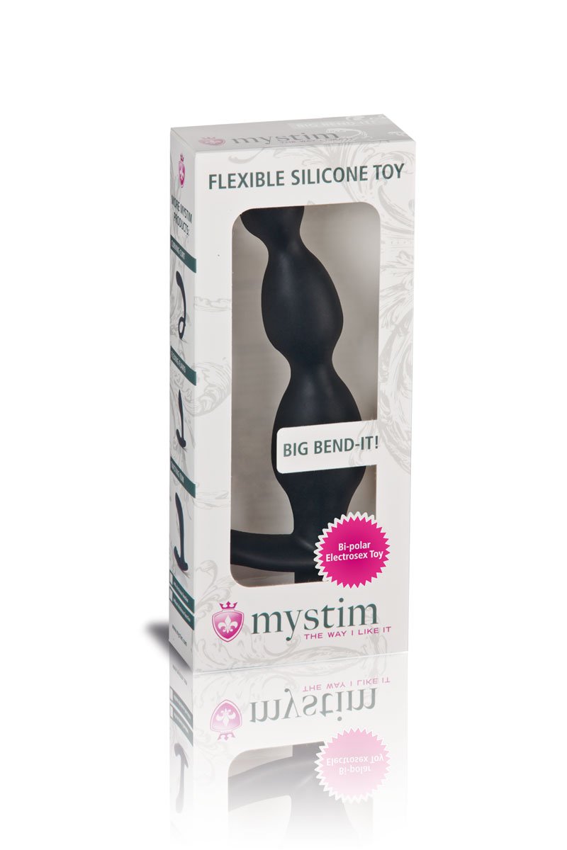 Plug anal électro-stimulation en aluminium taille S - MYSTIM