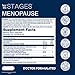 SOLARAY Menopause her Life Stages - Menopause Supplements for Women - Supports Mood, Sleep, Hot Flashes, Night Sweats - Vegan, Gluten Free - 60-Day Guarantee - 30 Servings, 60 VegCaps