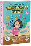  Ondalık Sayılar Kesirler - Dört İşlem Kartları 9+ Yaş