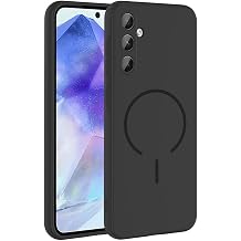 Spia Samsung Galaxy A57 ile Uyumlu K l f Kablosuz Siyah  arj  zellikli Lansman Kapak Orijinal Samsung Galaxy A57 ile Uyumlu, Kablosuz Siyah