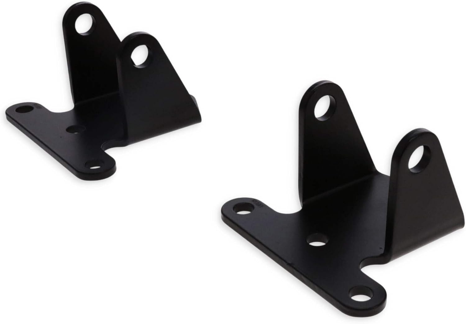 Top Street Performance 3/16" Thick Solid Steel Engine Mounts for Chevy V8 Small & Big Block - Black