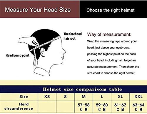 Casco Moto Integrale, Casco Moto con Visiera Parasole a Doppio Strato, Casco Moto da Corsa Integrale omologato ECE/DOT per Adulto Uomo Donna C,M-57-58CM
